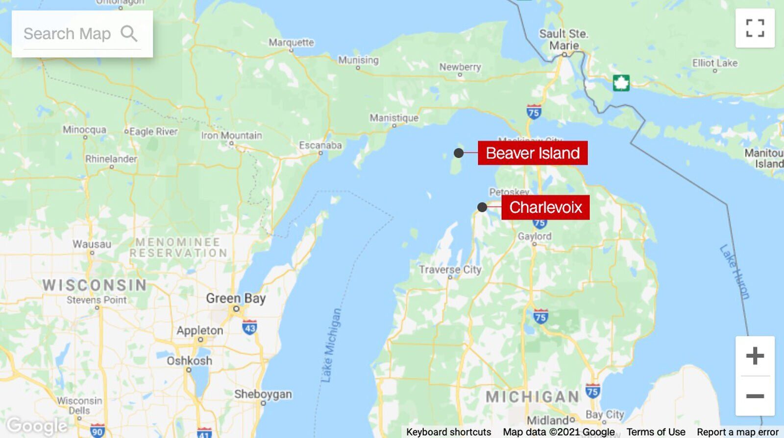 Beaver Island plane crash